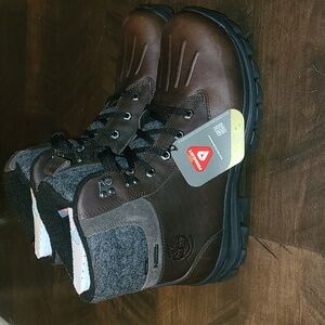 Mens Chillberg Insulated Timberland Dark Brown Leather Boots